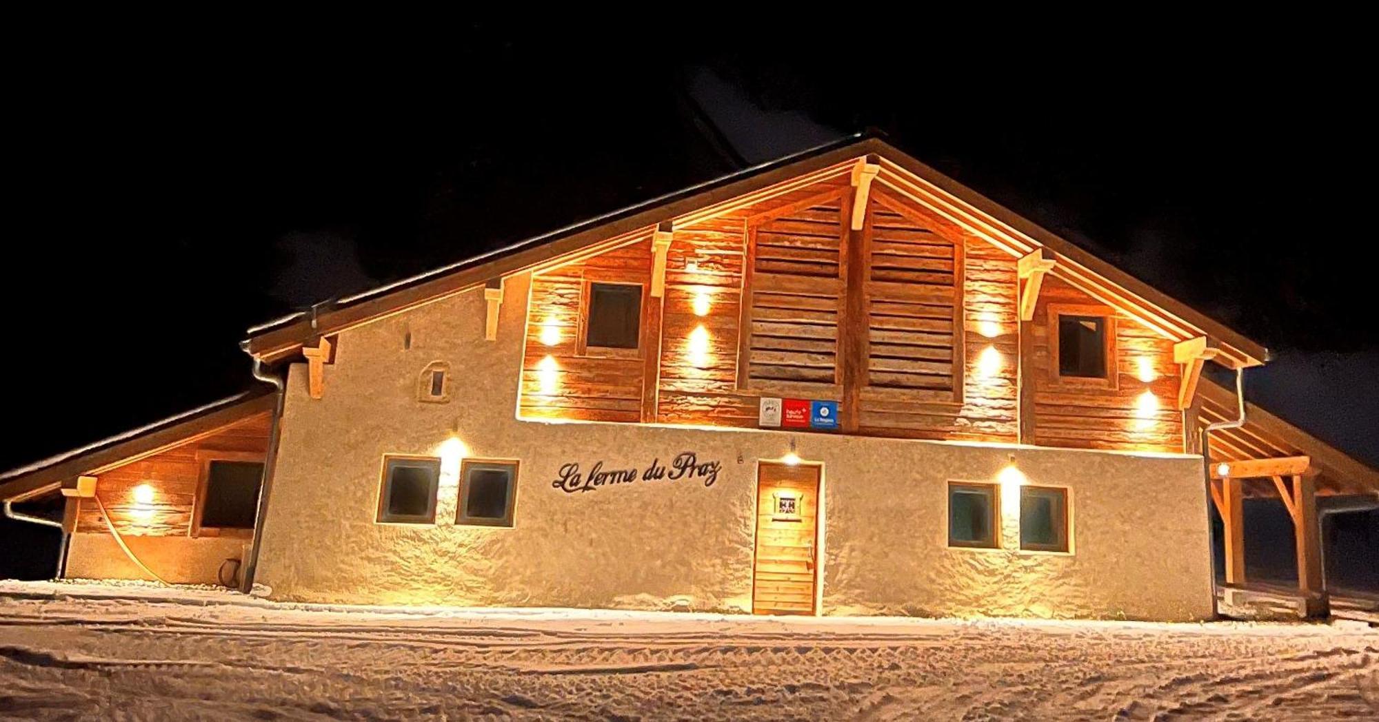 La Ferme Du Praz Hotel Les Contamines-Montjoie Eksteriør billede